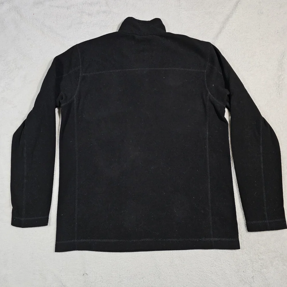 Black Quarter-Zip Pullover